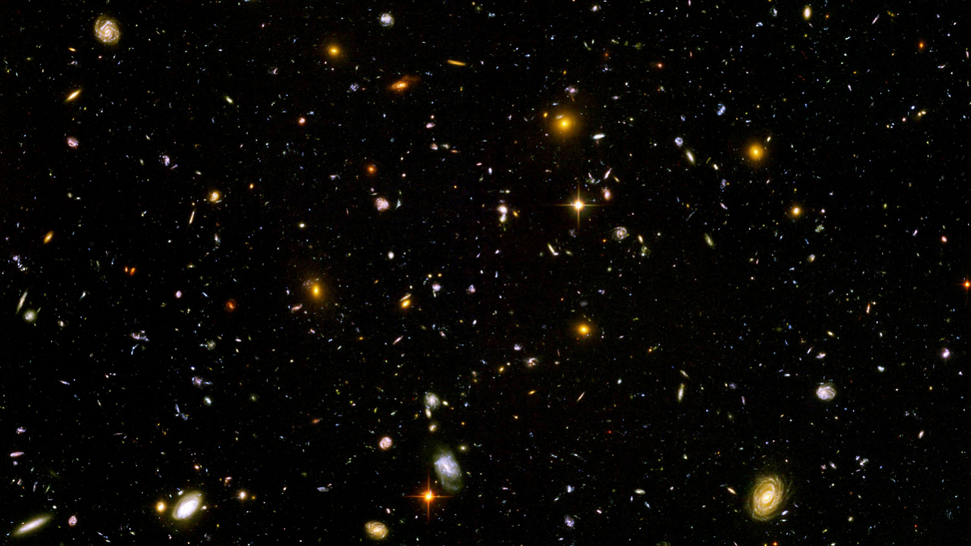 Life God And The Hubble Ultra Deep Field Infinity Plane