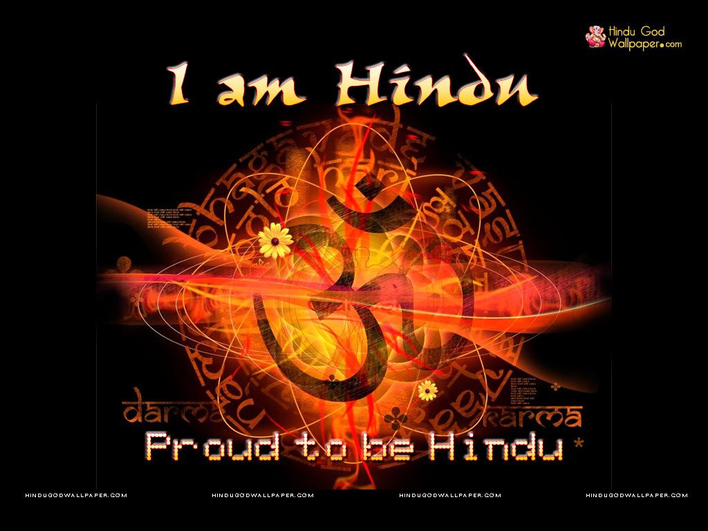 I Am Hindu Wallpaper In Hinduism
