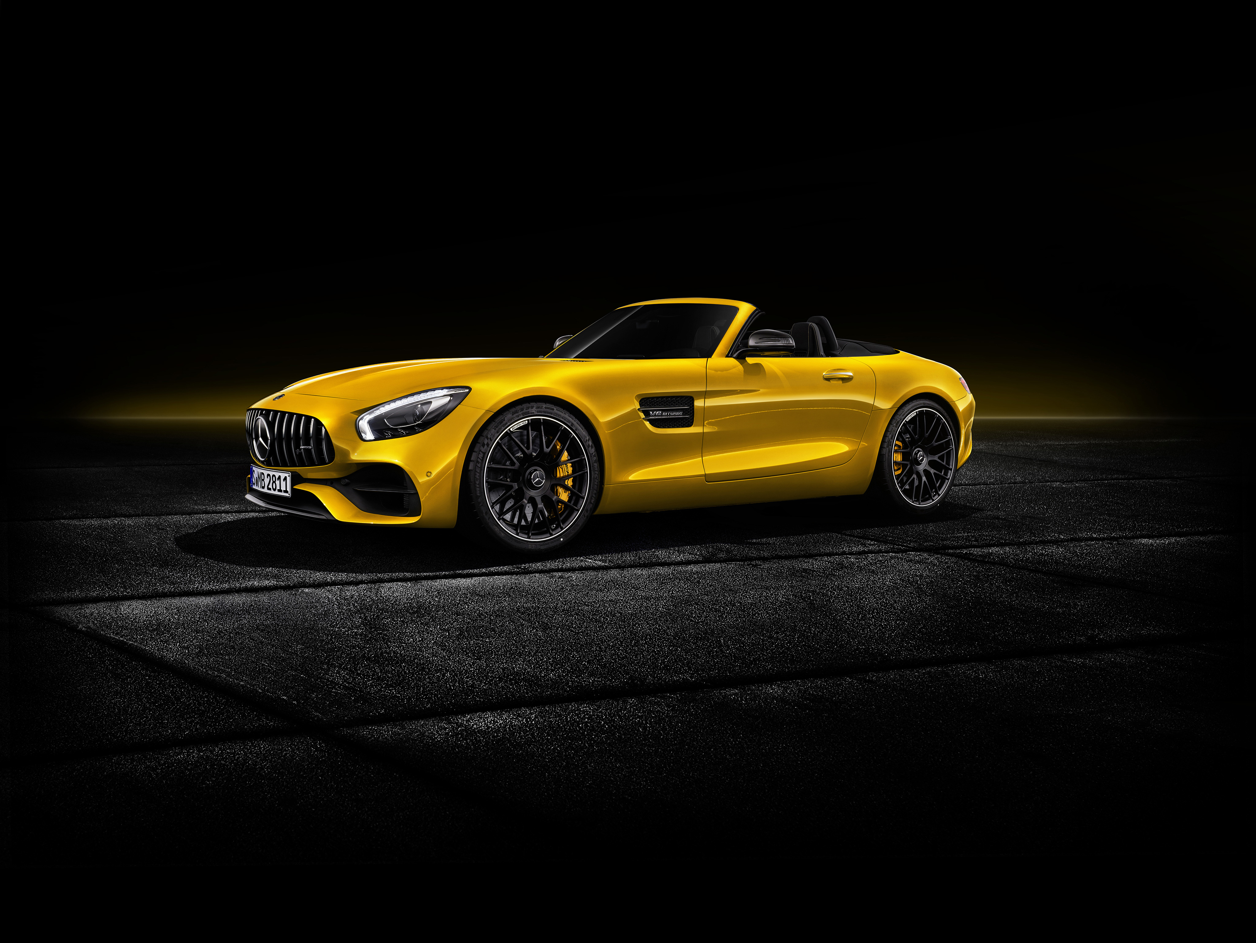 Mercedes Amg Gt S Roadster Wallpaper HD Cars 4k