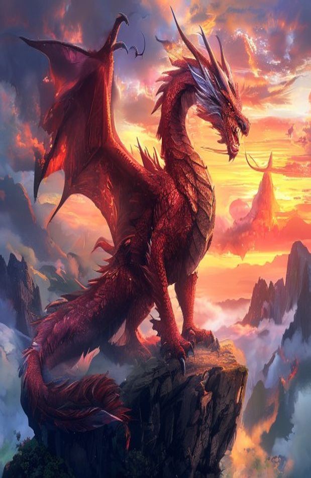 Red Dragon Gaming Wallpaper