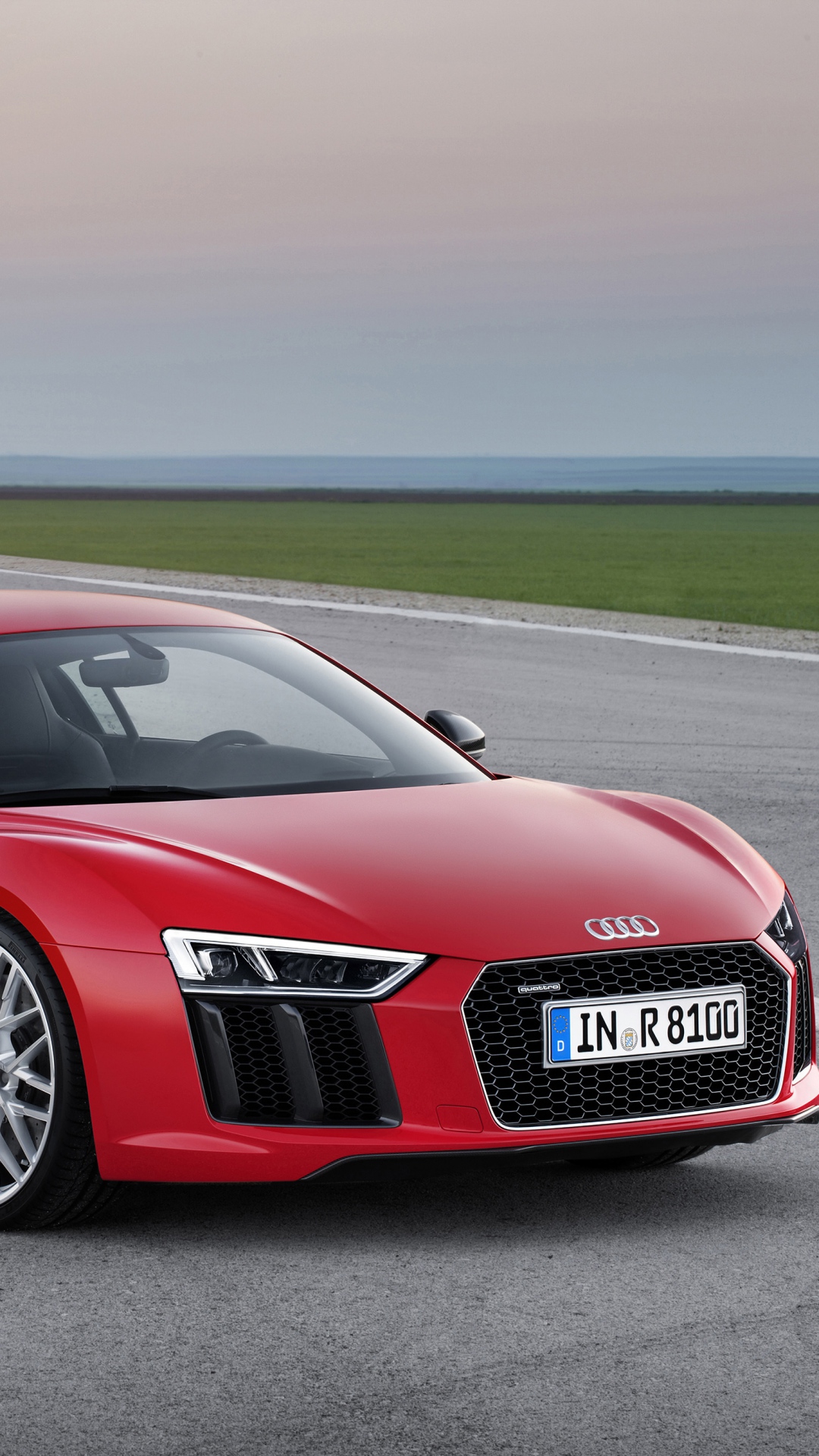 Audi R8 V10 Red Wallpaper Background Sony