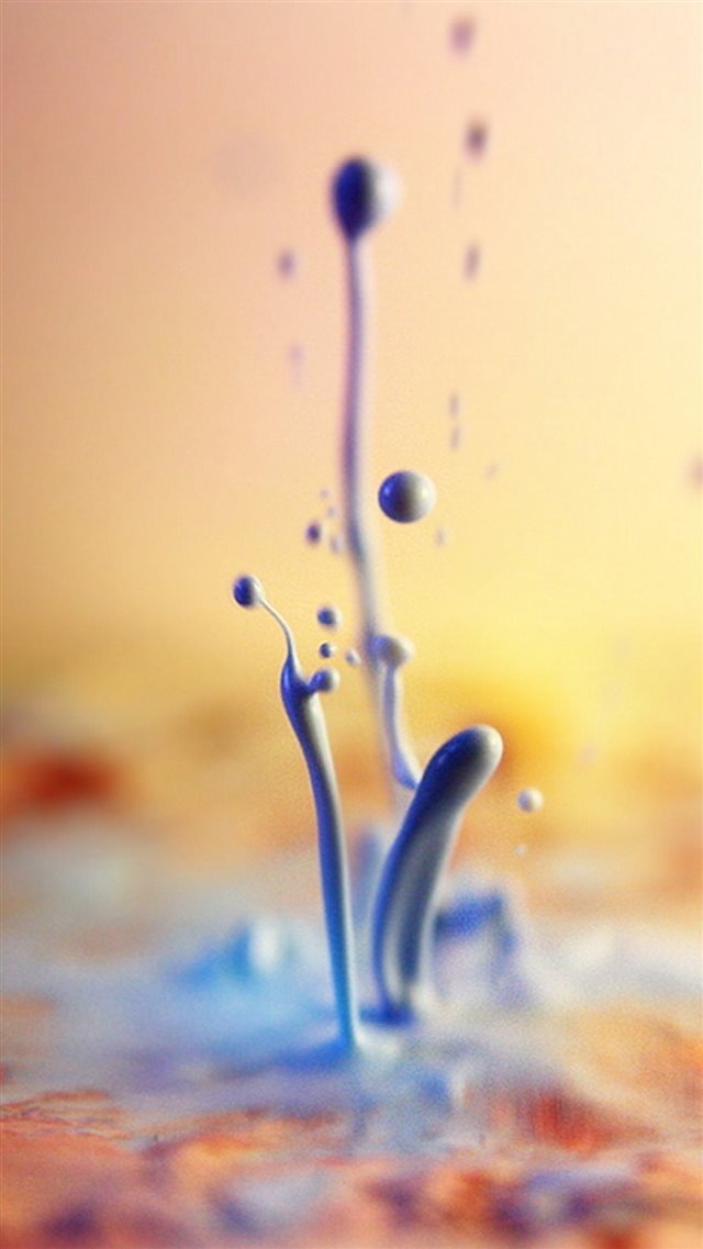 Liquid Splash Water 3d Abstract iPhone