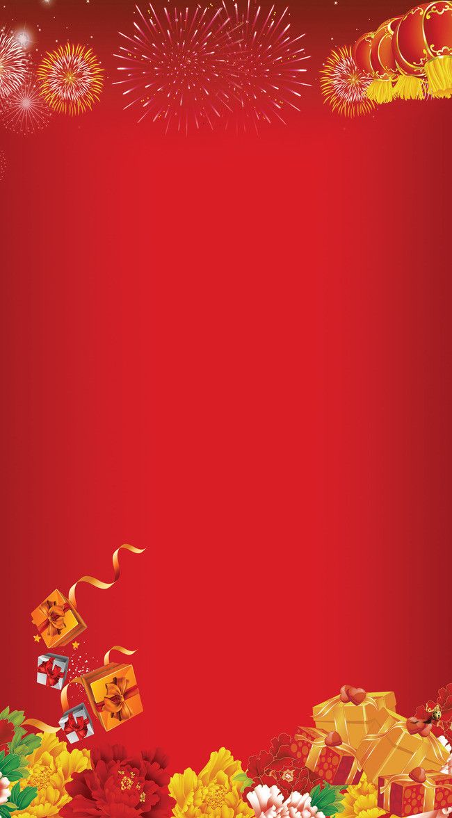 Chinese New Year Celebration Background Poster In