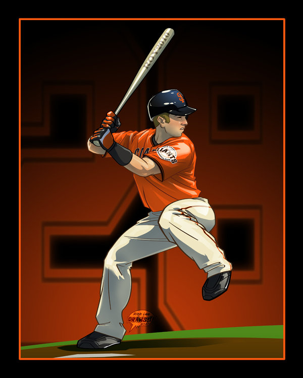 Buster Posey Sf Giants By Akira337
