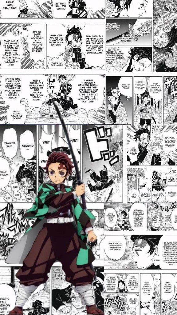 Kamado Tanjiro Wallpaper Fondo de pantalla de anime Fondos de