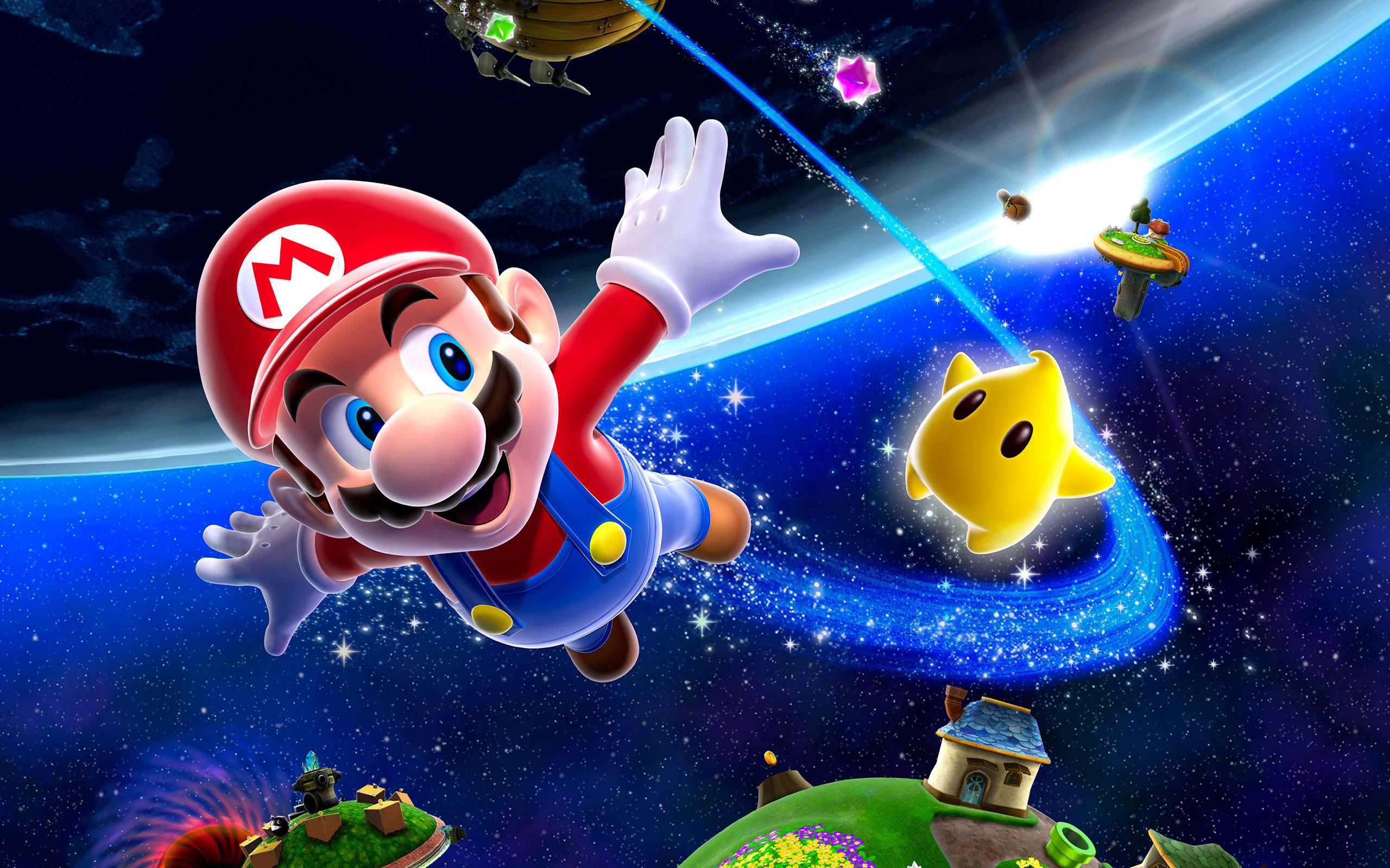 Super Mario Galaxy Adventure: Mario Soaring Through Space