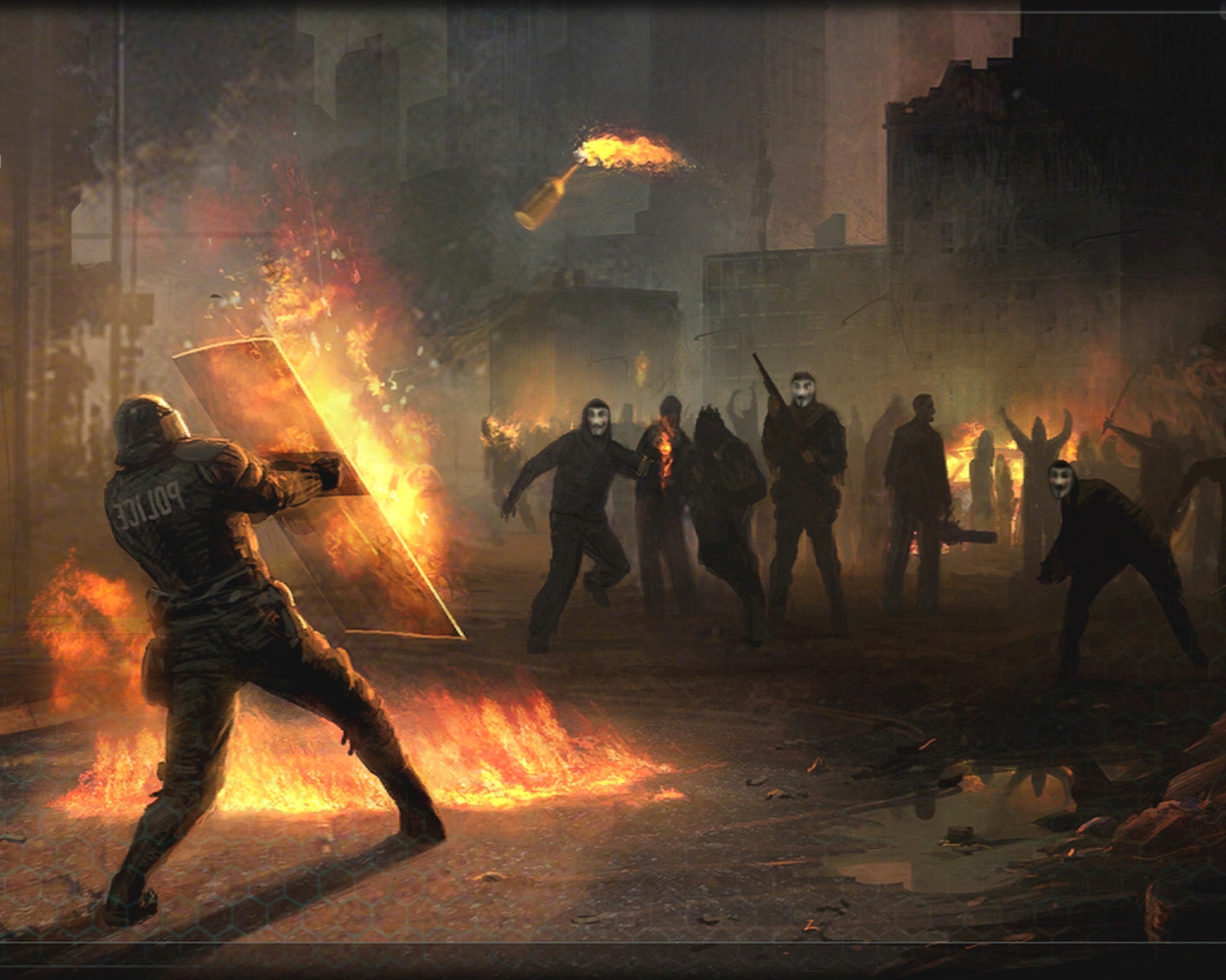 Insurgency Rebellion Anonymous Molotov Wallpaper HD Desktop And