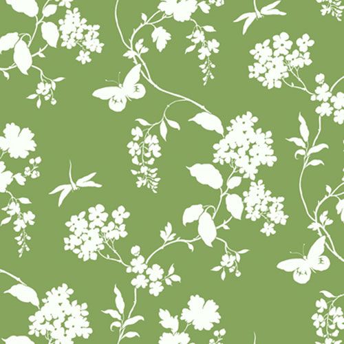 Trailing Floral And Vines Wallpaper York Wallcoverings Wa