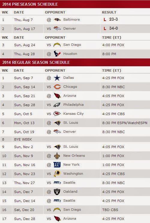 49ers Schedule Related Keywords Suggestions   49ers Schedule Long