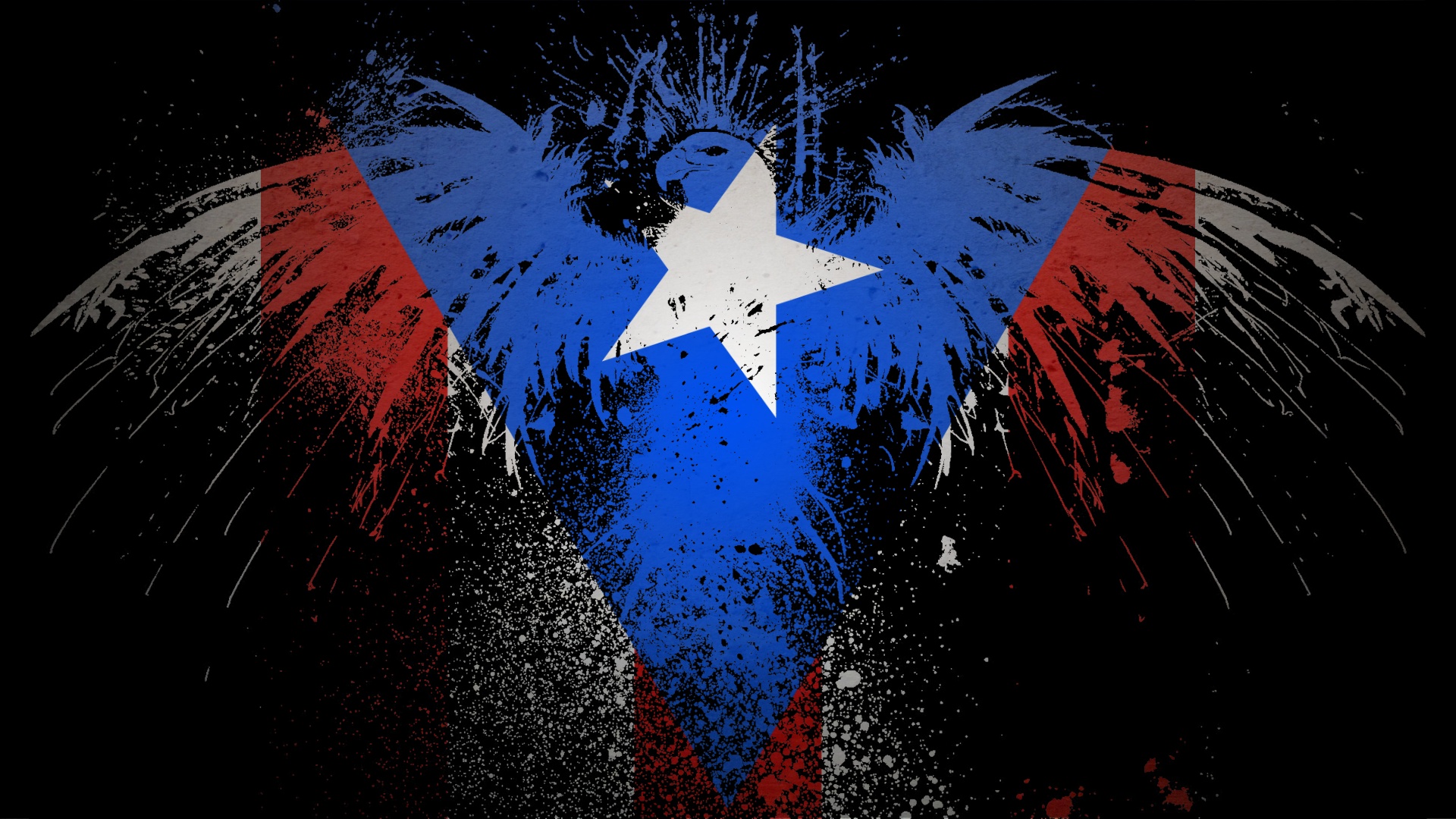 Wallpaper Puerto Rican Flag