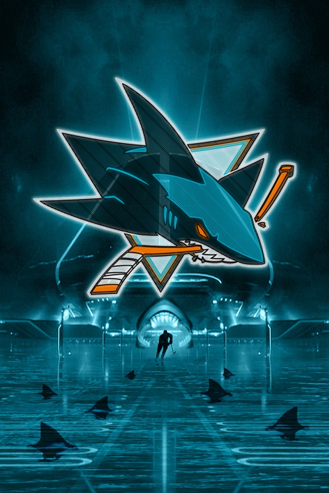 San Jose Sharks iPhone Wallpaper - WallpaperSafari