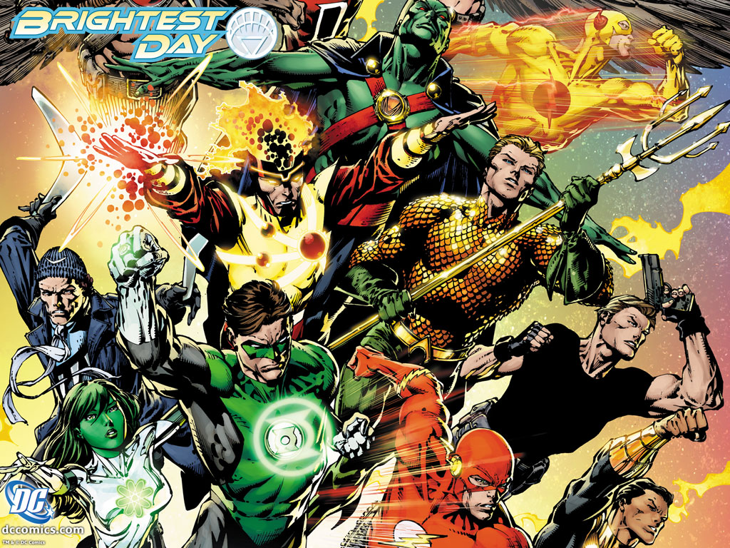 Just Walls Brightest Day Dc Ic Wallpaper