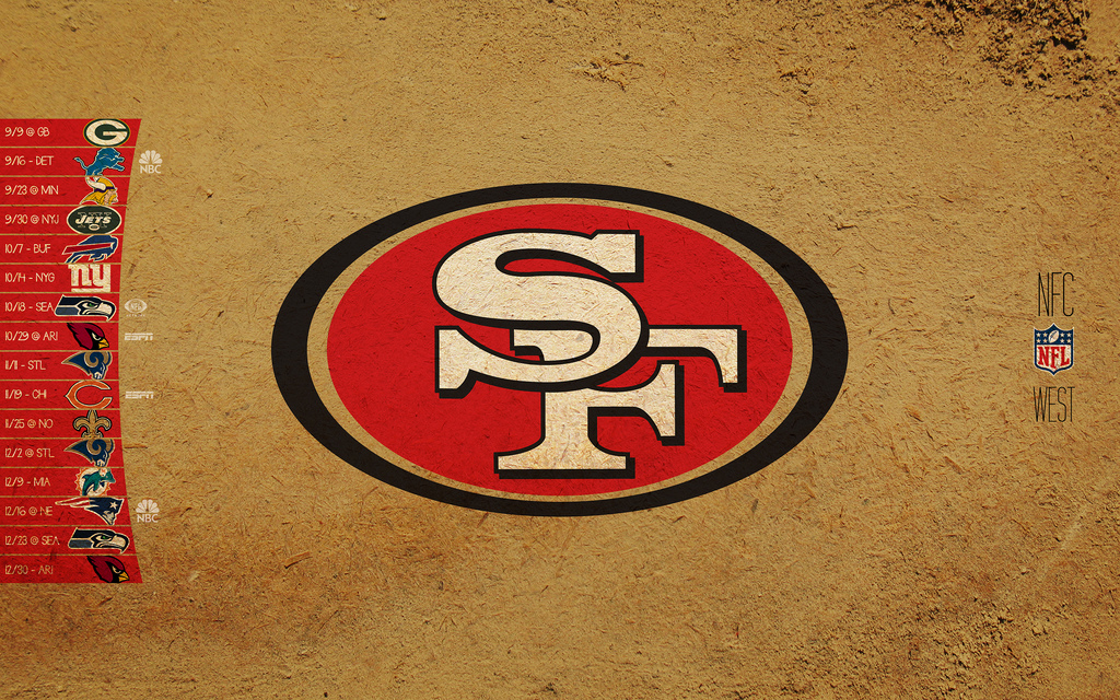 San Francisco 49ers Schedule Wallpaper A Photo On Iver