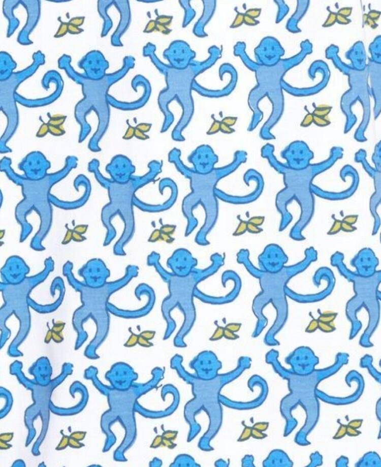 Blue Preppy Monkeys iPad Case Skin for Sale by preppy designzz