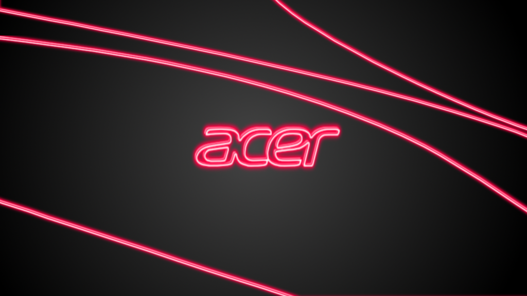 Acer Wallpaper Windows Style Neon By
