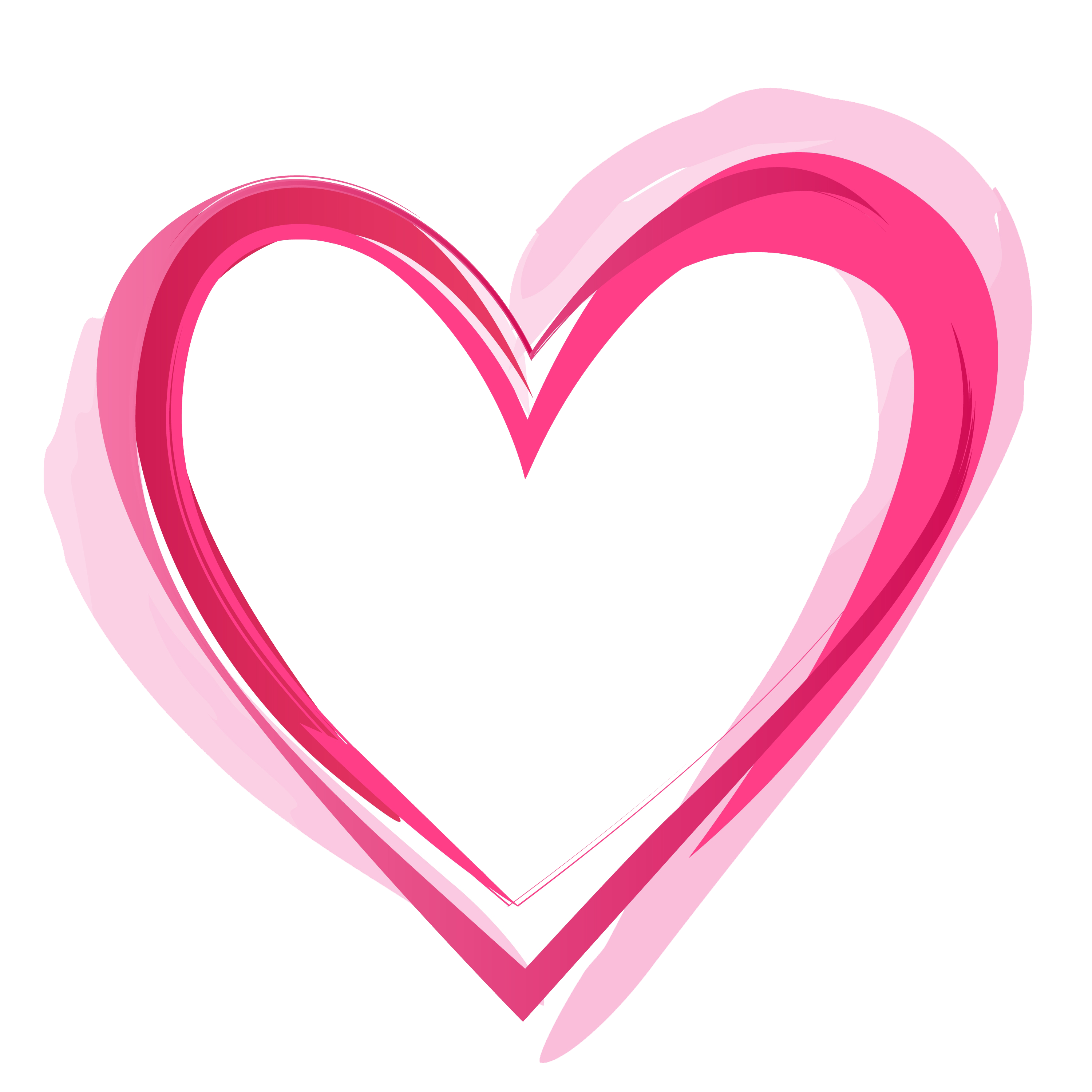 Pink Heart Transparent Hq Png Wallpaper
