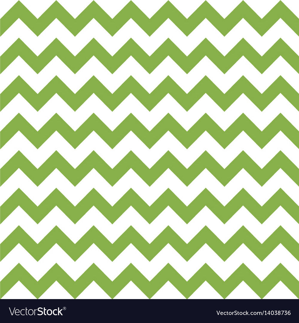 Green Spring Chevron Seamless Pattern Background Vector Image