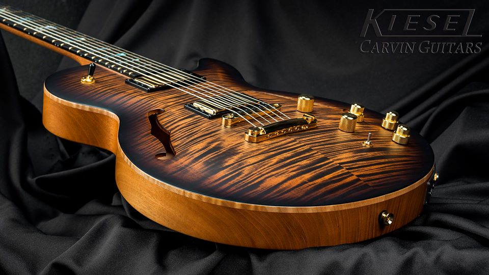 Check Out This Beautiful Sh575 With A Kiesel Guitars Carvin