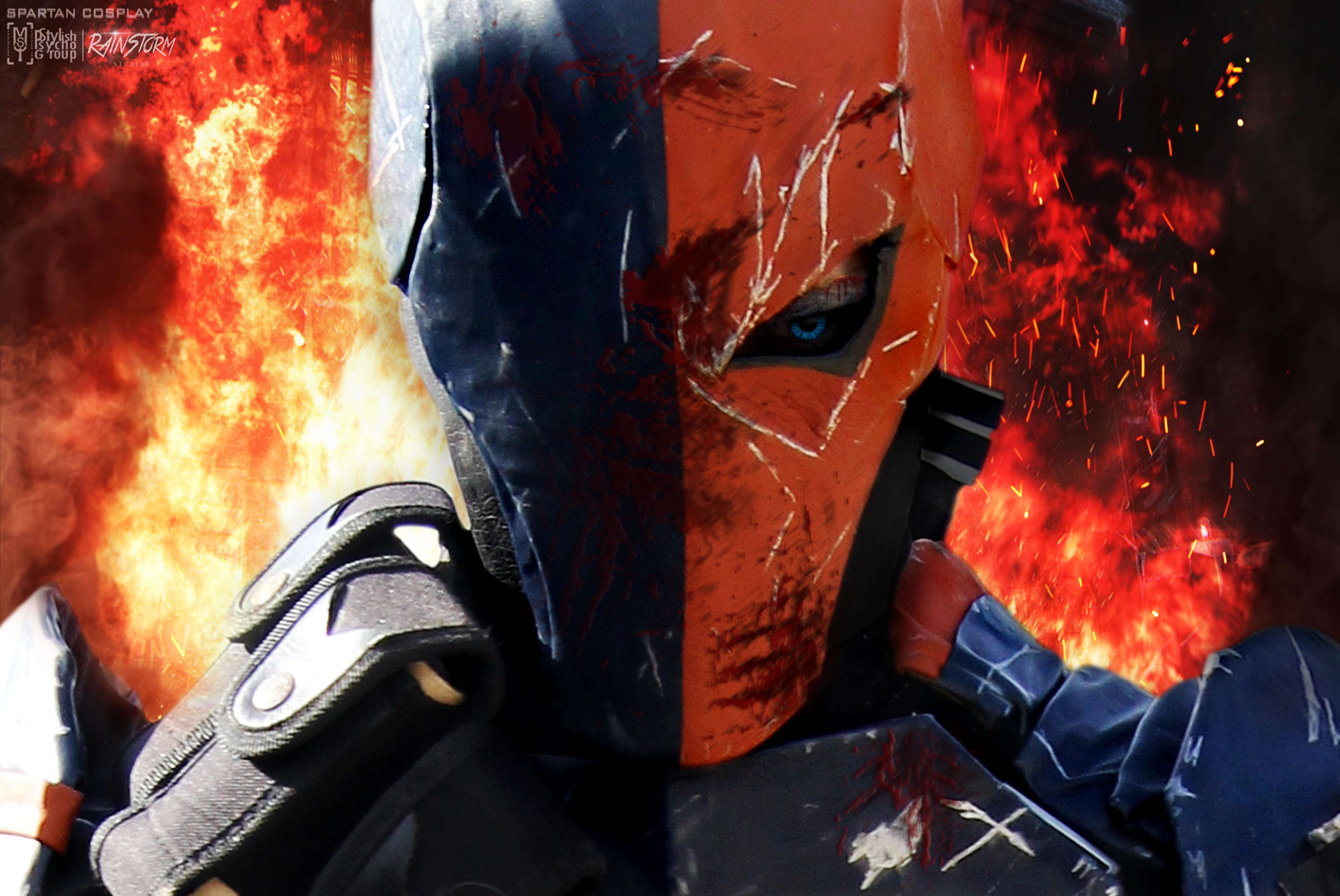 Free Download Slade Deathstroke Wilson Cosplay Wallpaper By Spartanalexandra On 5168x3456 For Your Desktop Mobile Tablet Explore 50 Deathstroke Wallpapers Batman Arkham Origins Wallpaper Origin Wallpaper This category contains images of the character, slade wilson. wallpapersafari