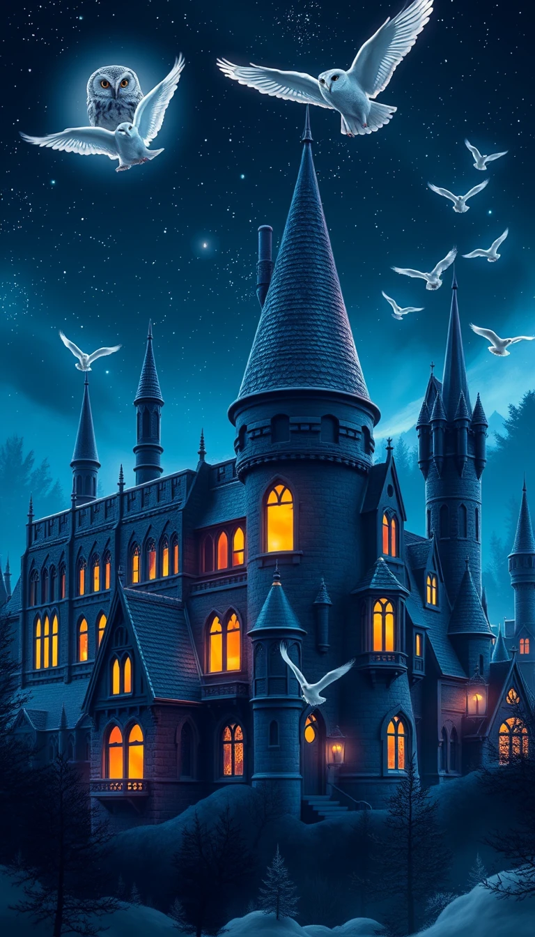Hogwarts Phone Wallpaper