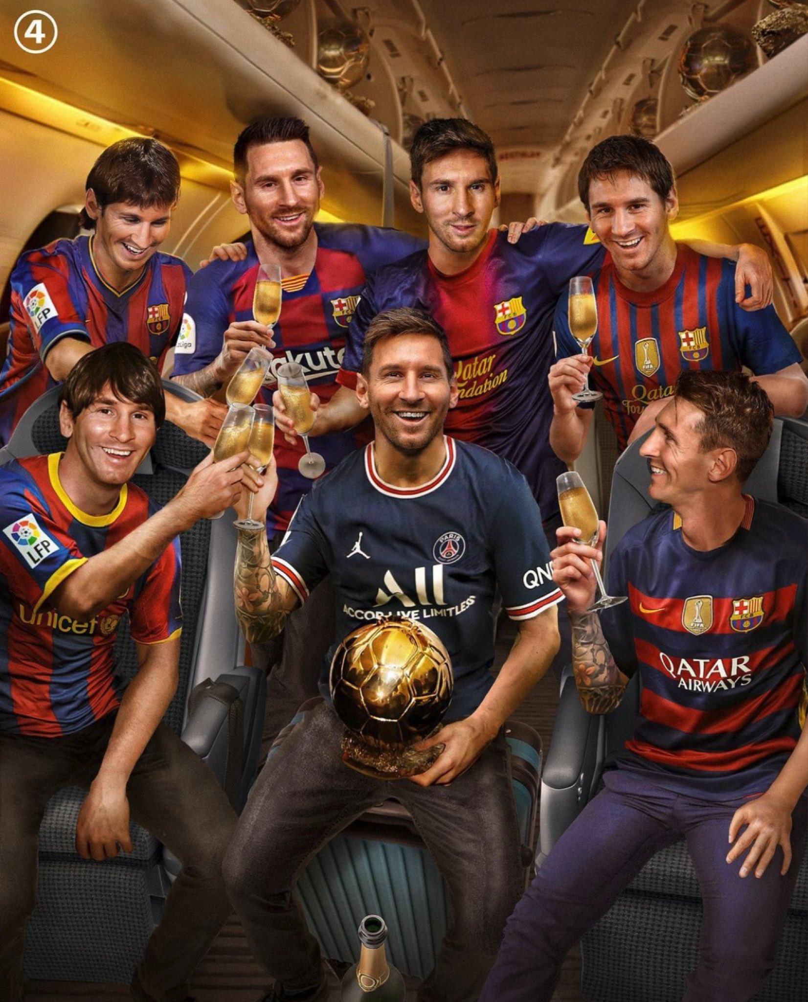 On Congratulations To Leo Messi Winning The