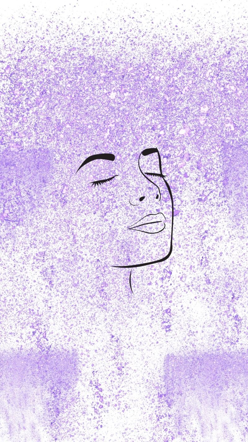 Beautiful Purple Phone Wallpaper Designs