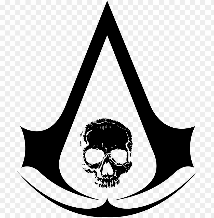 Logo Ac4 Black Flag Assassin S Creed Png Image With