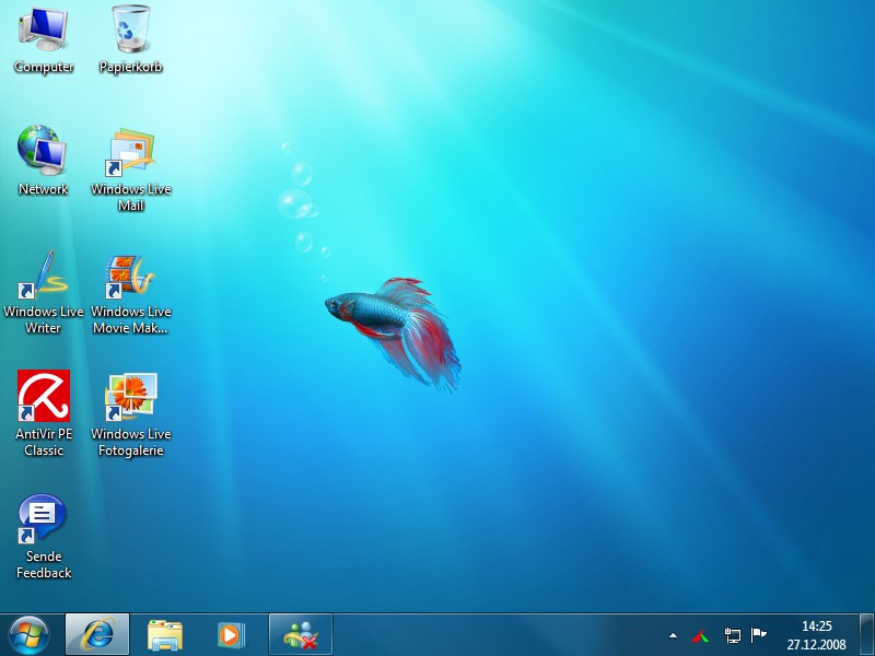 Windows Default Desktop Windows7 Probs By