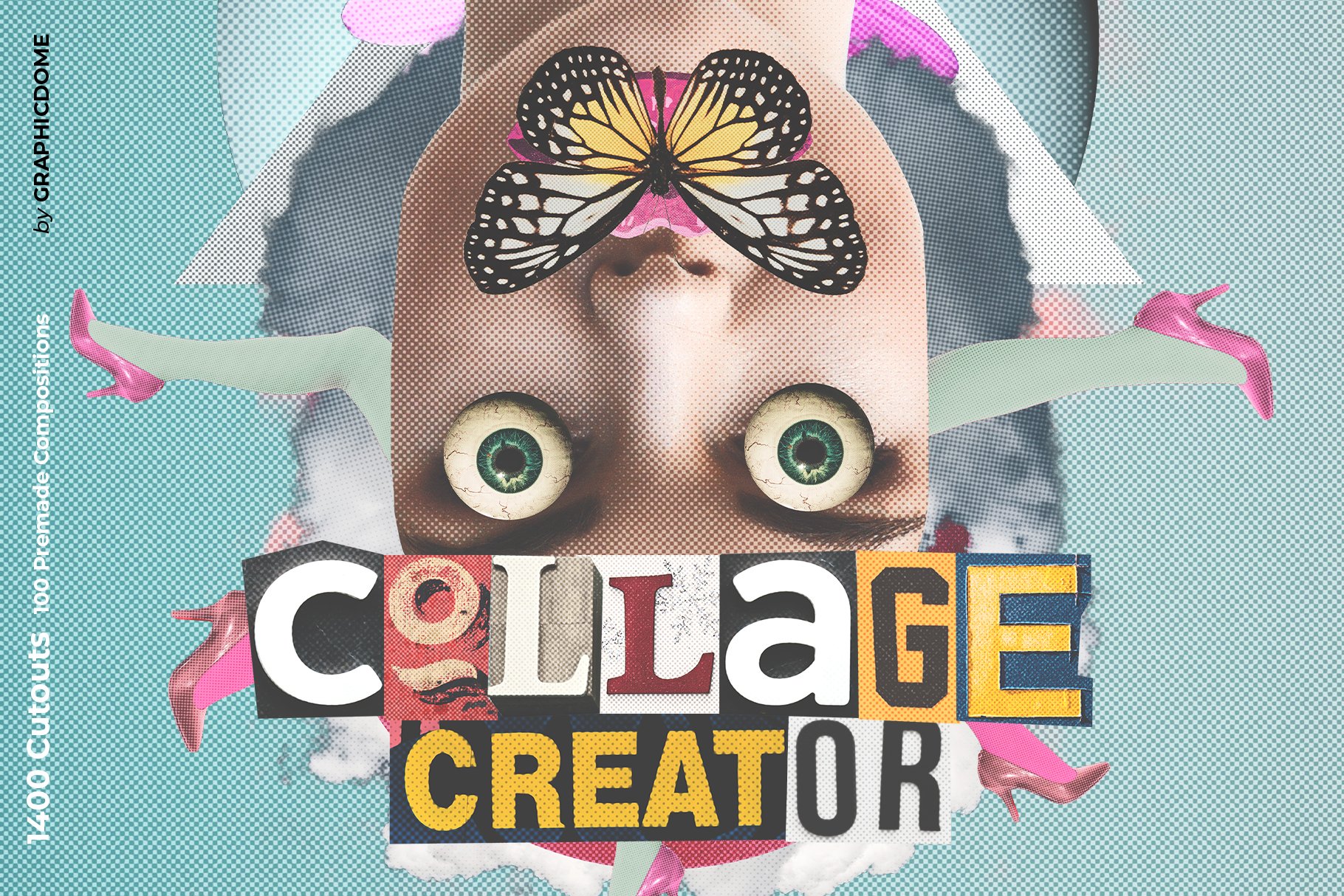 Collage Creator Cutouts Creative Market