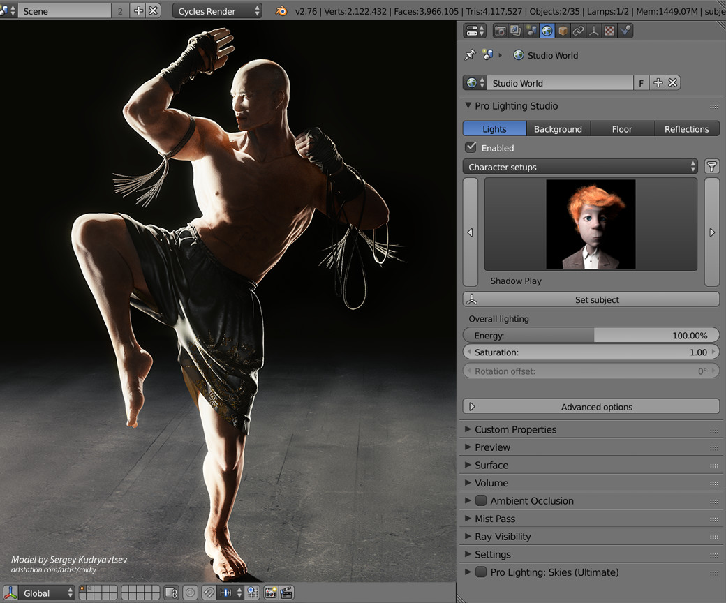 Pro Lighting Studio Blender Market
