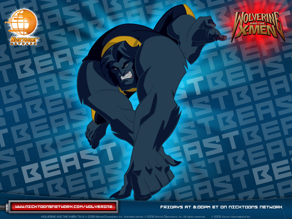 Wolverine And The X Men Beast Wallpaper