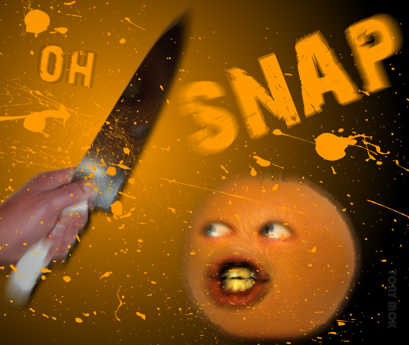 Oh Snap The Annoying Orange By Killermonkey9000