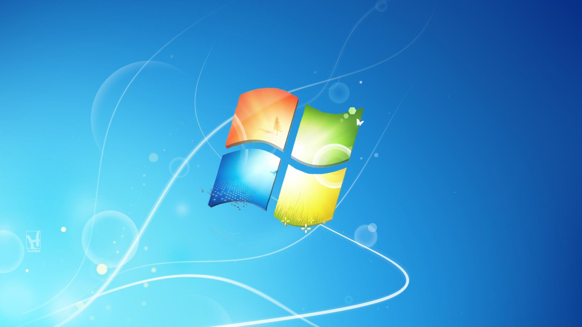 Cool Blue Background Windows Xp System Widescreen and HD background 1920x1080