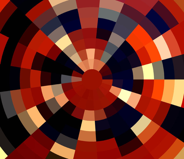 Brown Bullseye Abstract Background Textures Patterns Geometric