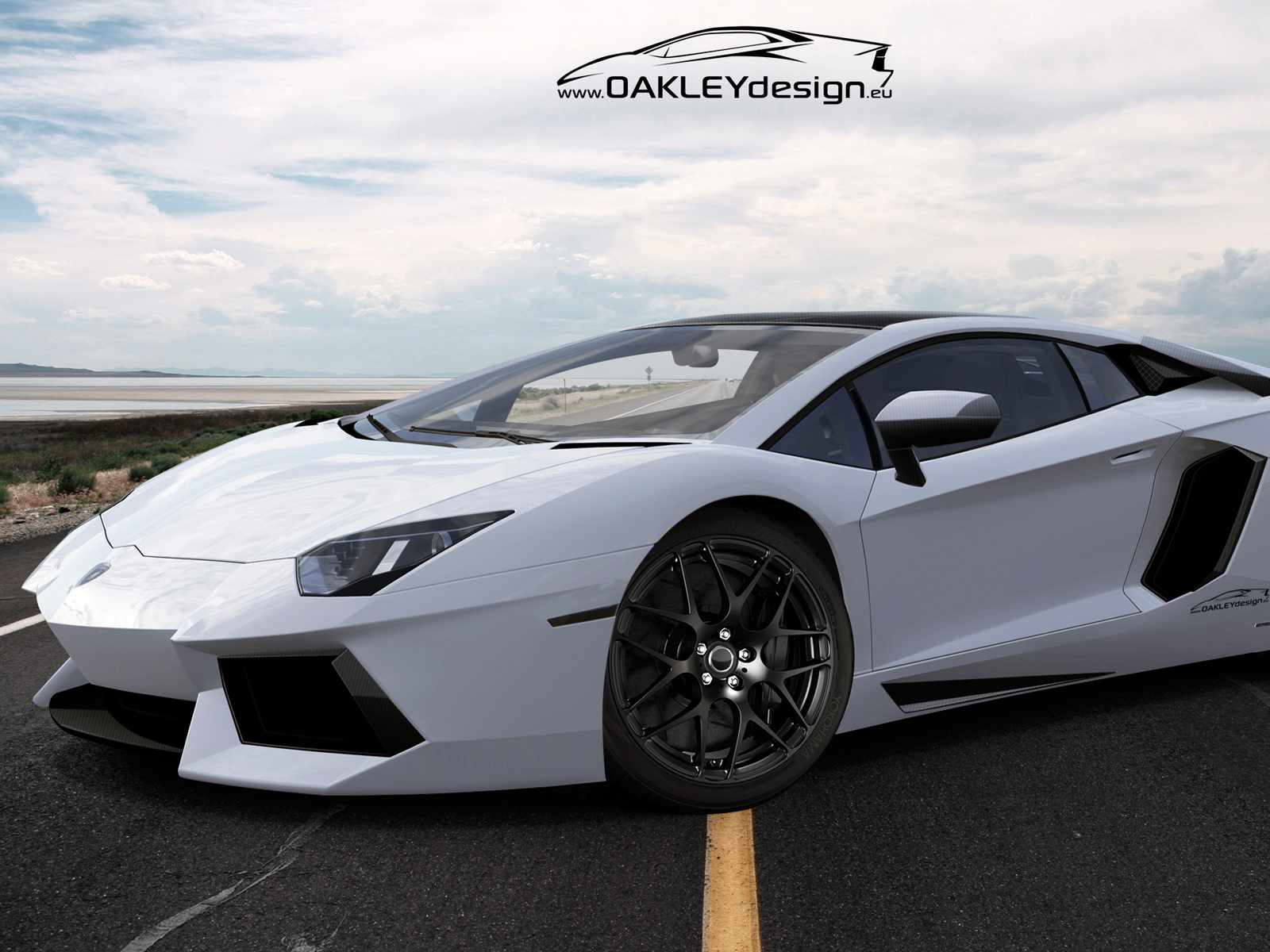 Oakley Design Lamborghini Aventador Wallpaper HD