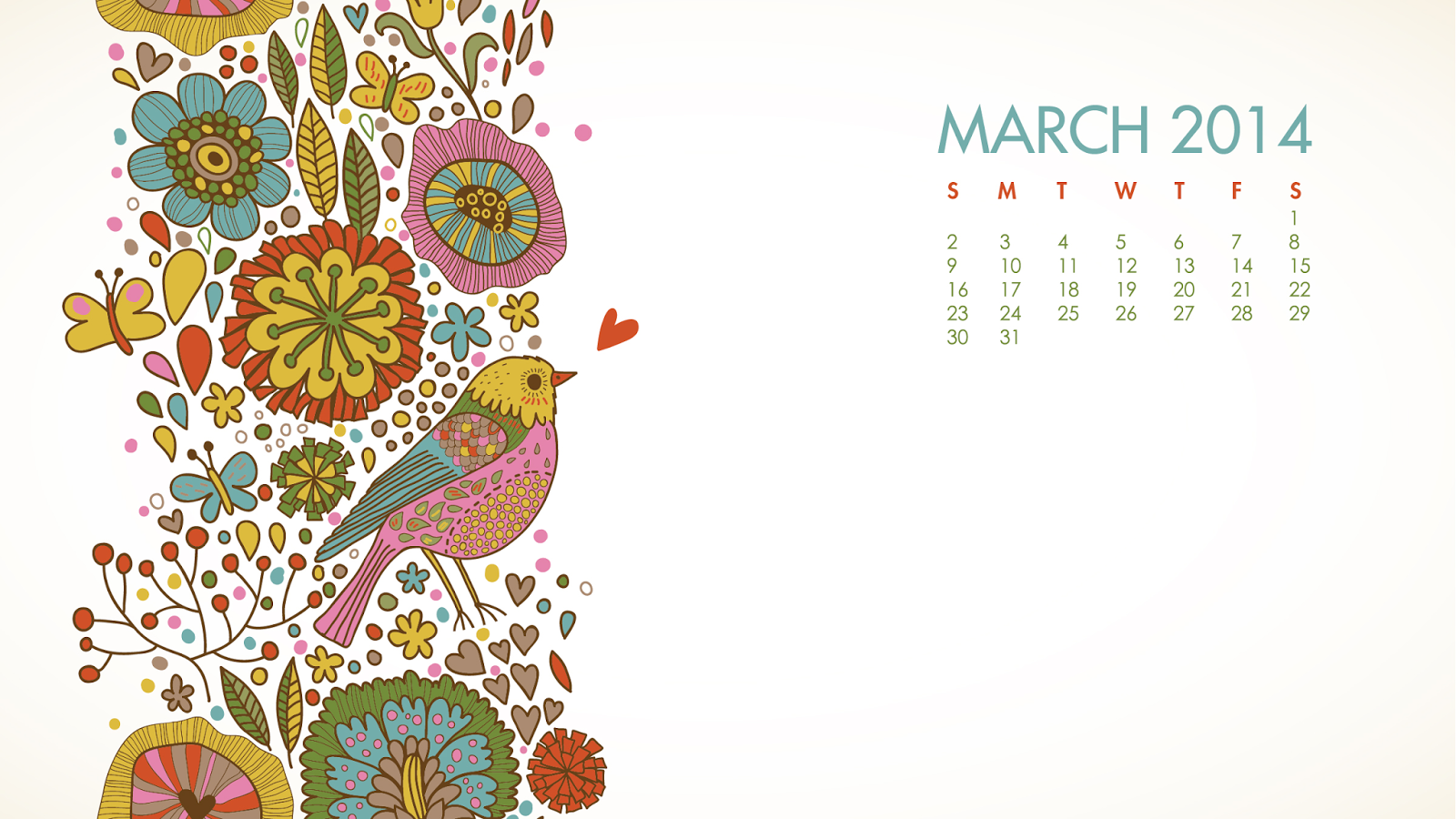 Bies March Desktop Calendars Oh So Lovely