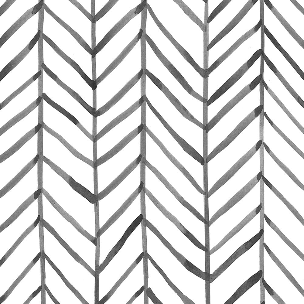 Haokhome Modern Stripe Peel And Stick Wallpaper