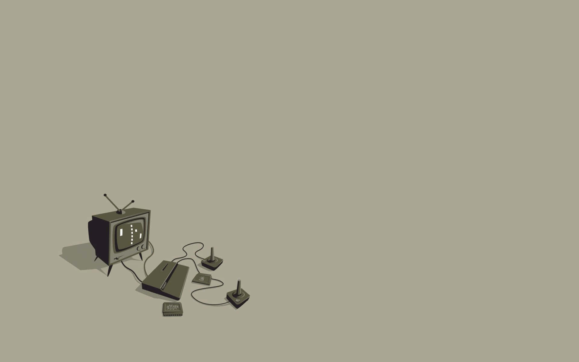 Minimalist Retro Wallpaper