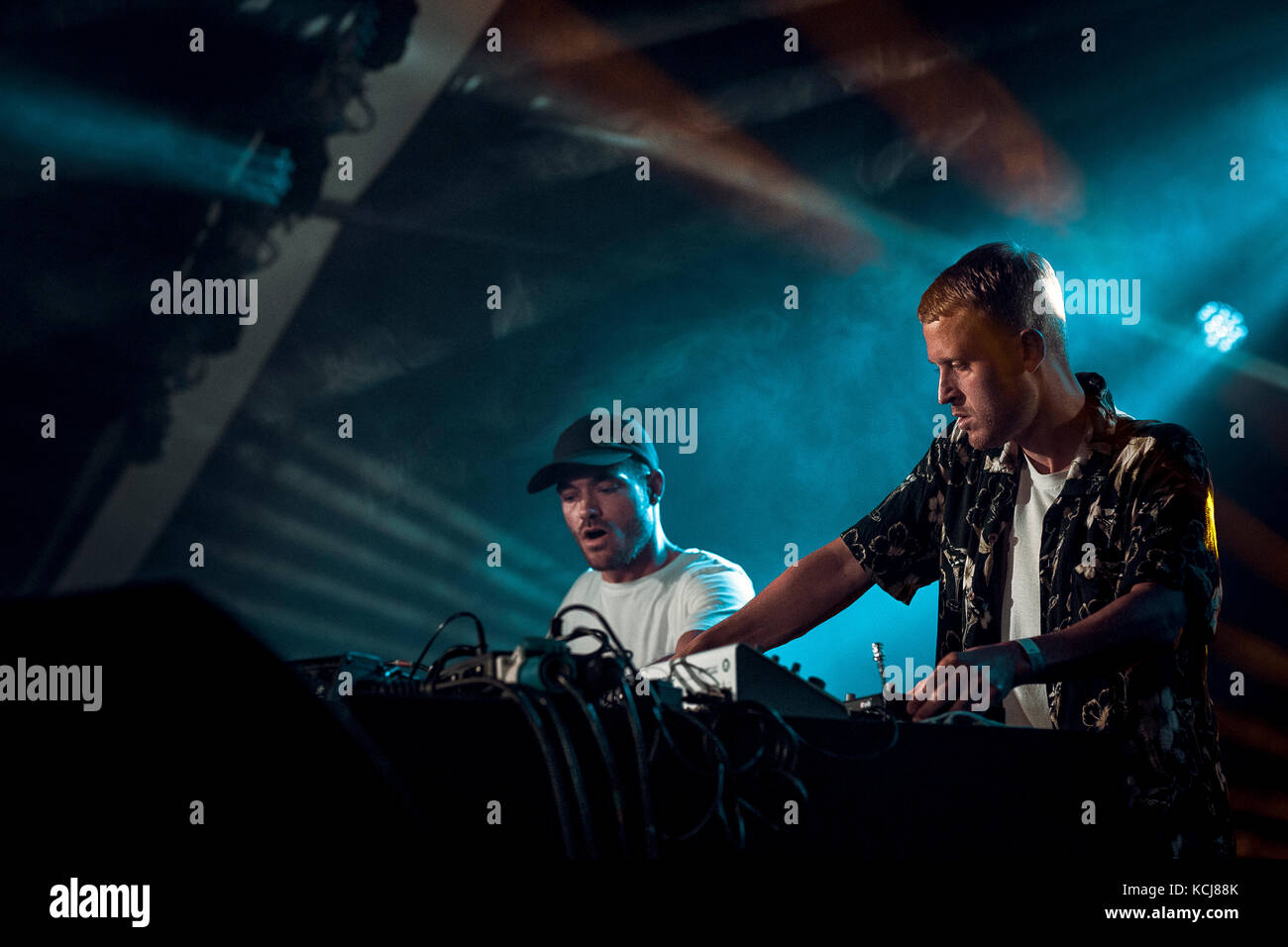 The Danish Techno Duo Kenton Slash Demon Performs A Live Dj Set At