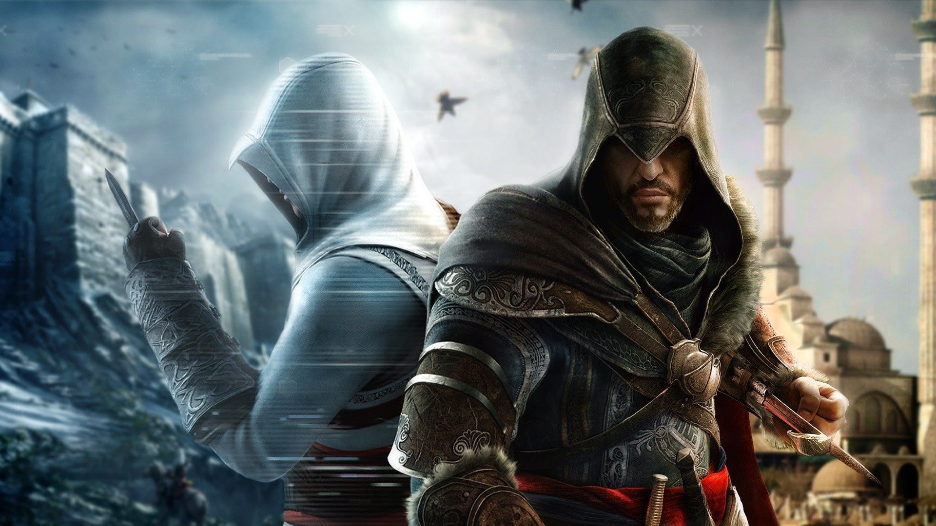 Assassins Creed Art Full HD Desktop Wallpaper 1080p