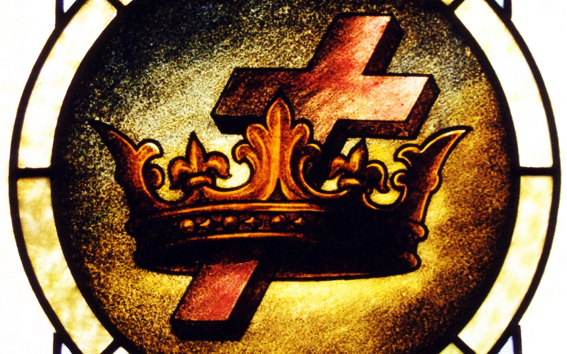 The Cross And Crown Wallpaper