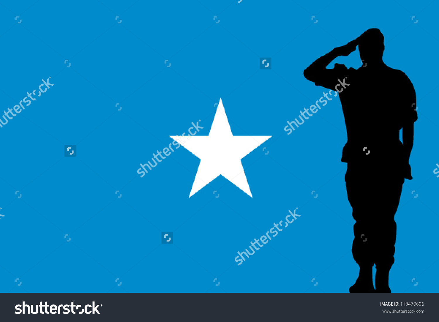 Somalia Flag Printable Flags