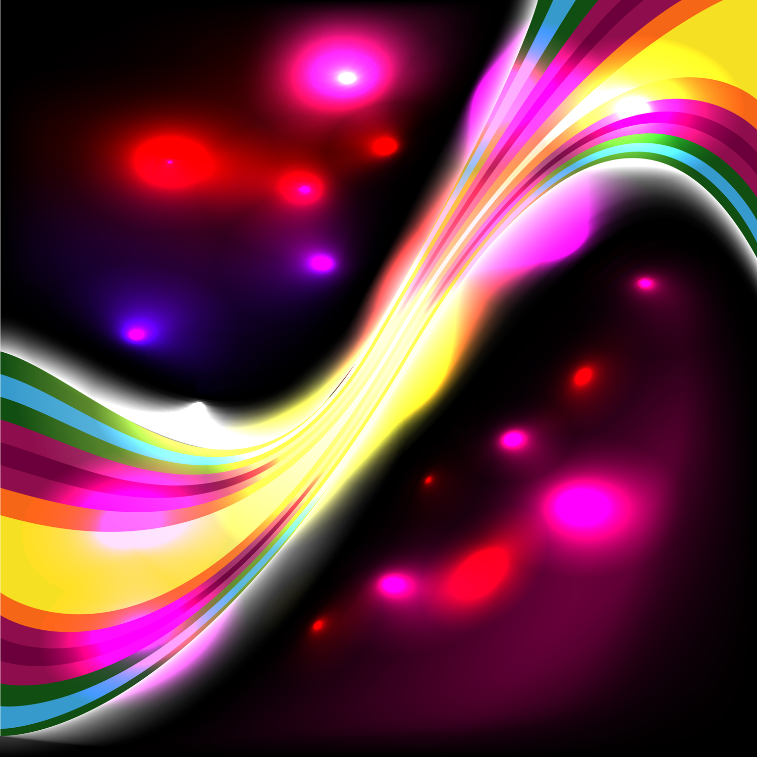 How to make abstract glowing effect in Illustrator   GreatVectors Blog 1500x1500