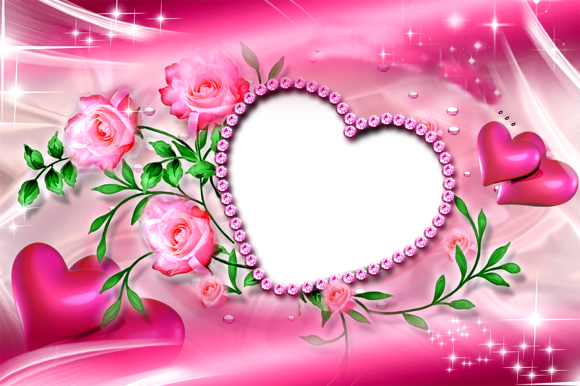 Free download HD Diamond Love Frame Png Frame Love Background Png