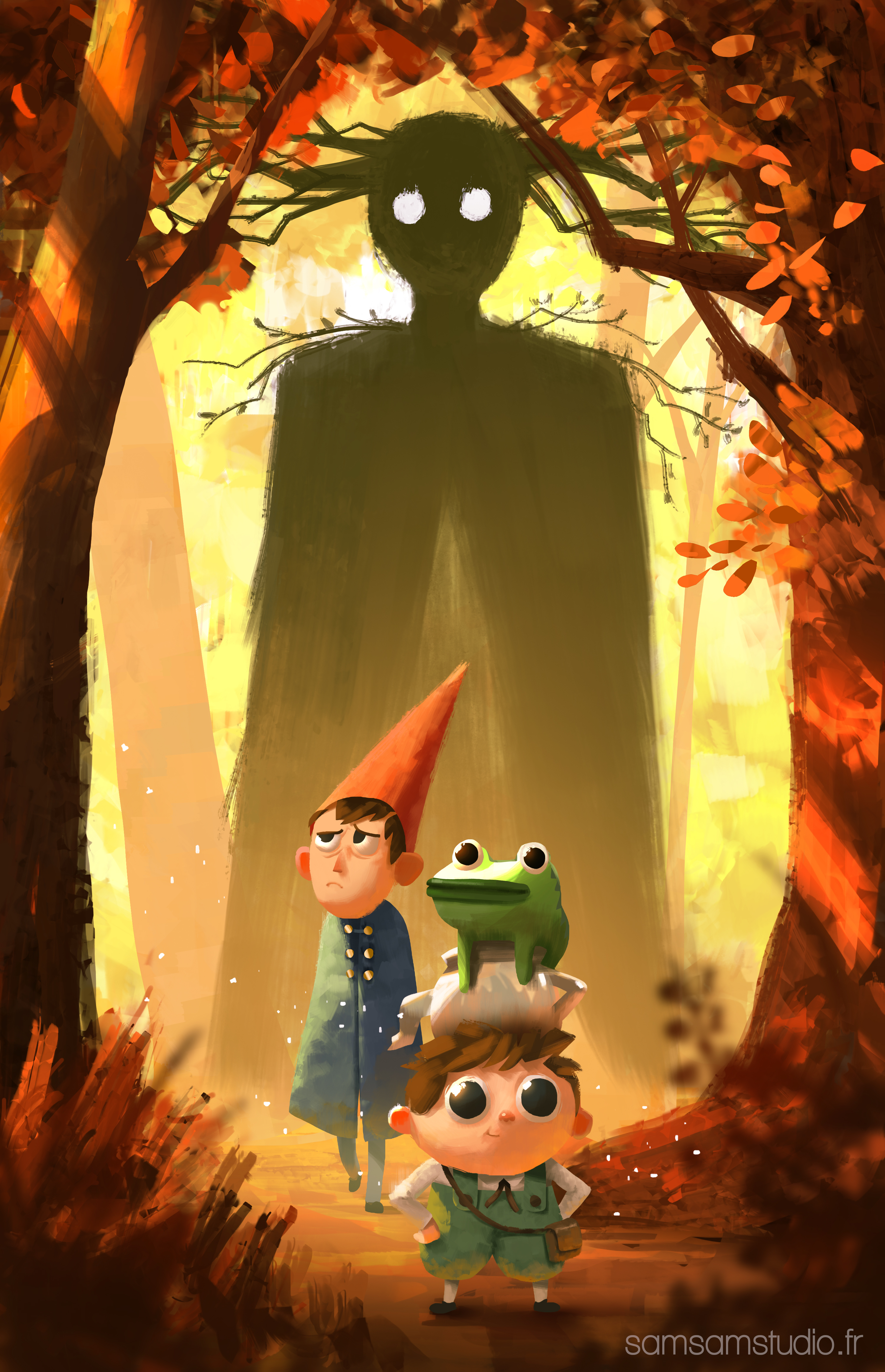 Over The Garden Wall Fanart By Samsamstudio Da2eiq0 Wallpaper