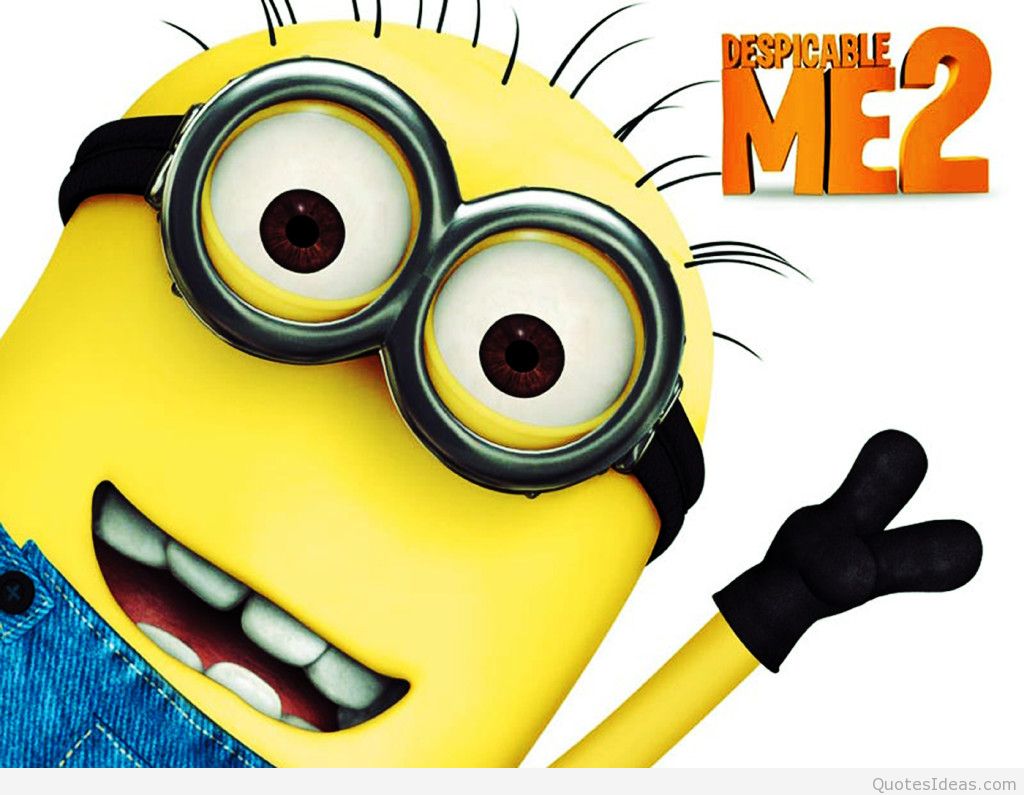Funny Minions Background Wallpaper