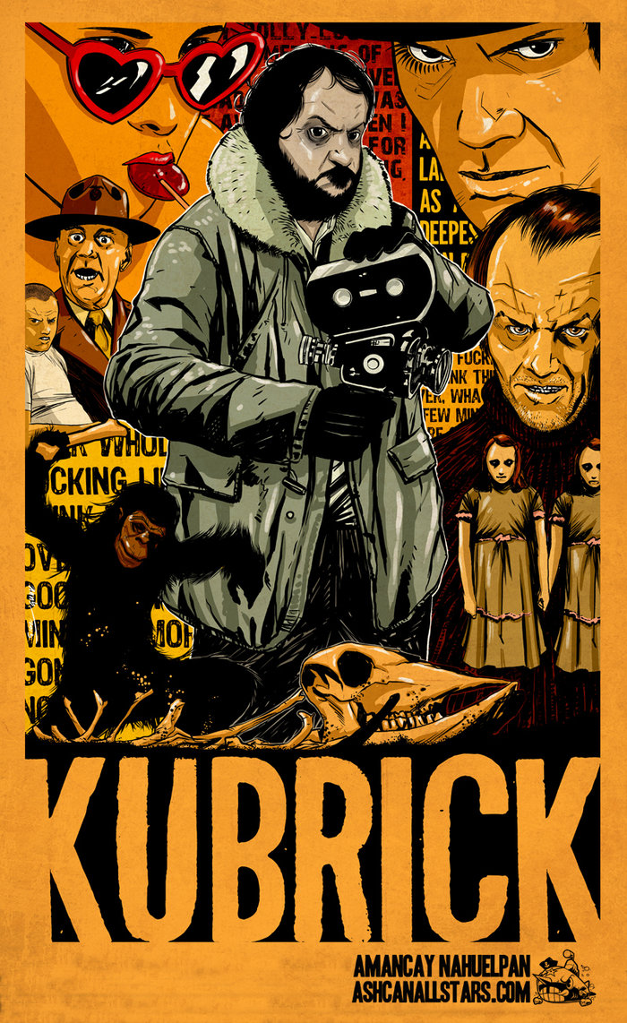 Stanley Kubrick By Amancay Nahuelpan Ashcanallstars