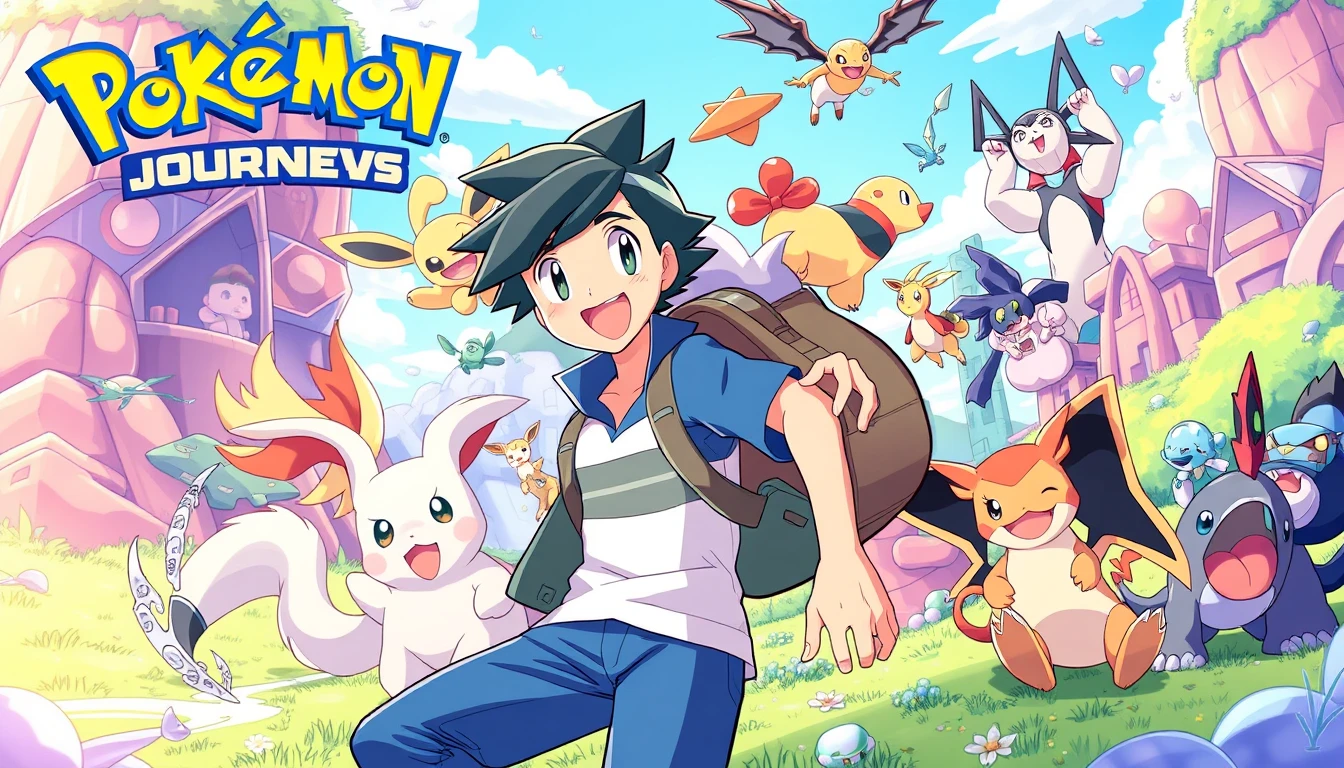 Pokemon Journeys Wallpaper