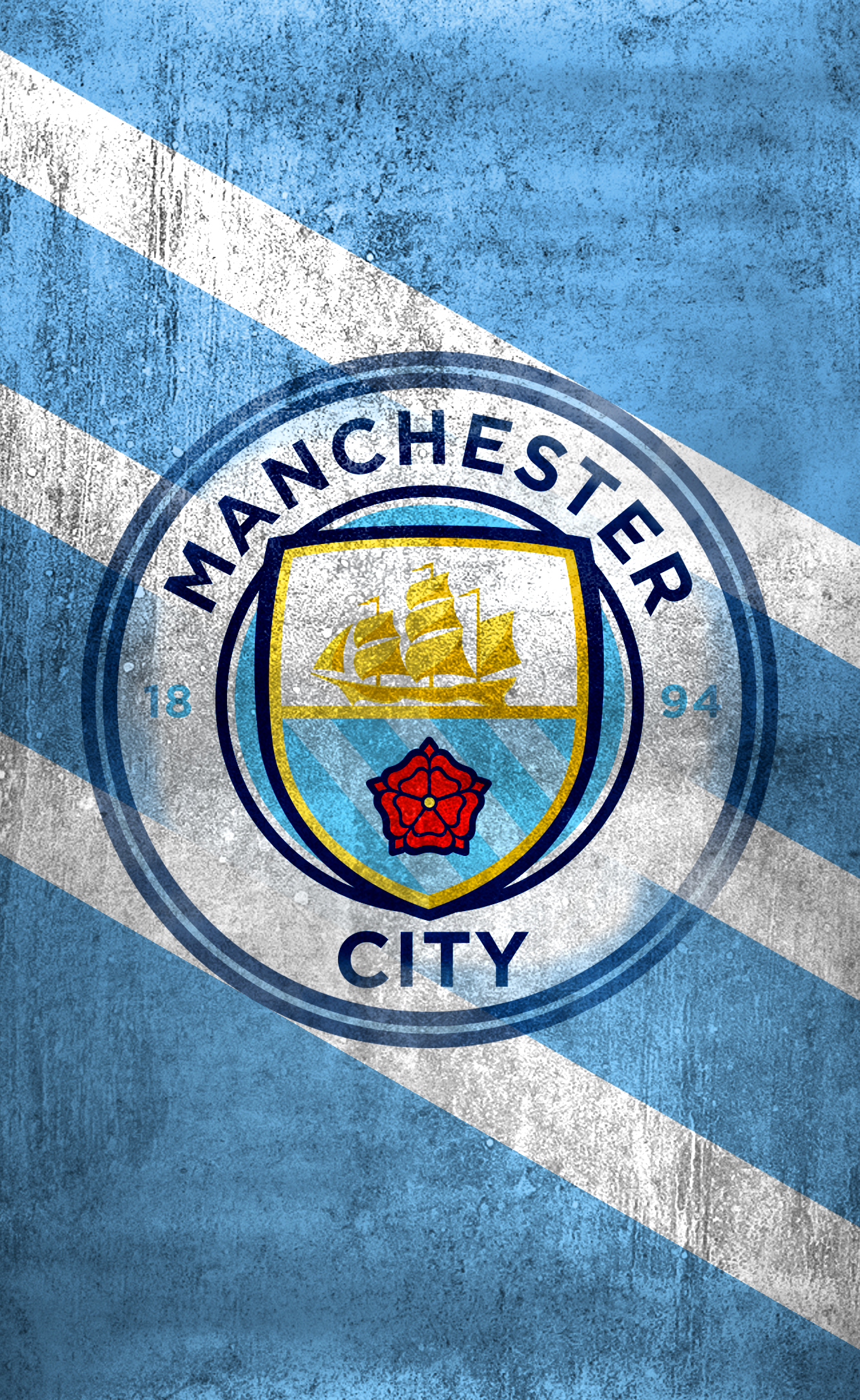 Manchester City Logo Mobile Wallpaper By Adik1910 On