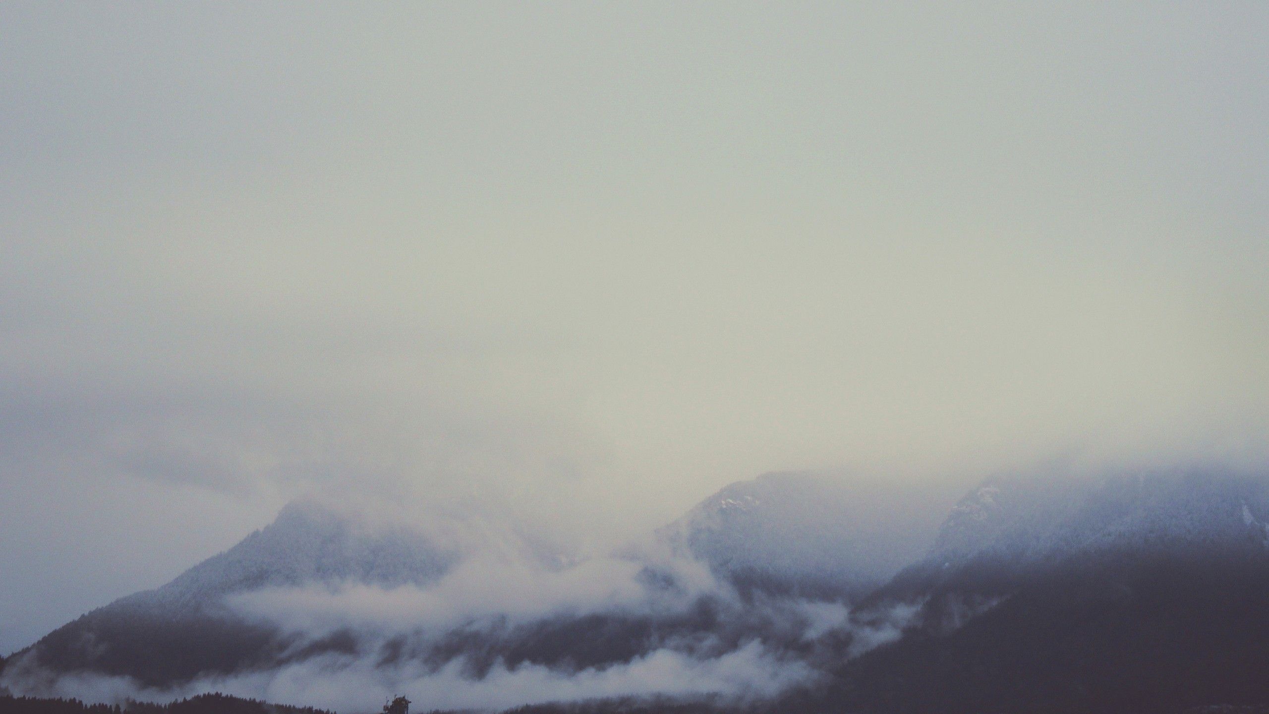 Gray Aesthetic Desktop Wallpaper On